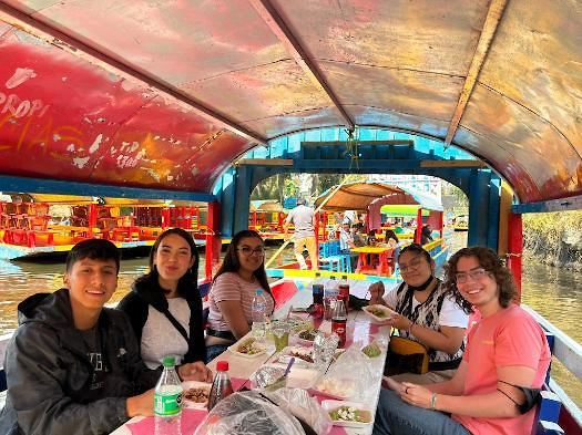 Students in the LASP program