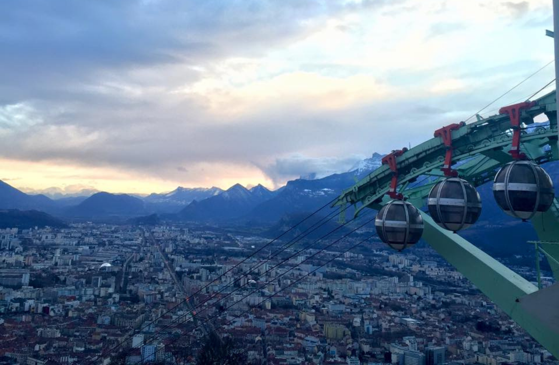 Gondola in Grenoble