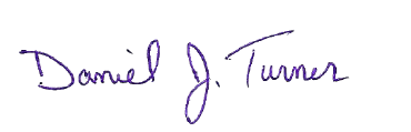 Daniel Turner signature