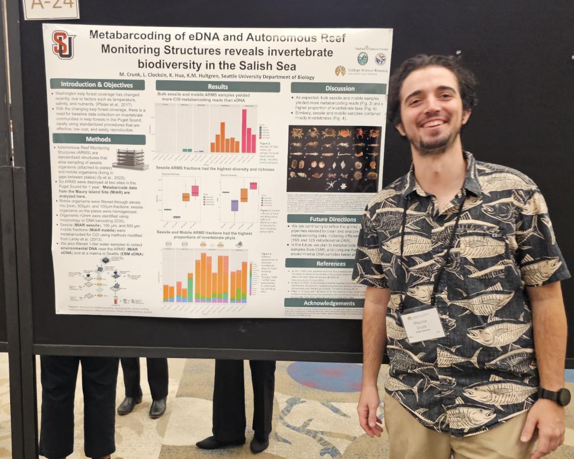 Mickey Crunk, '26, biology major with a minor in Data Science