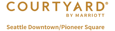 Courtyard Marriott Pioneer Square Logo