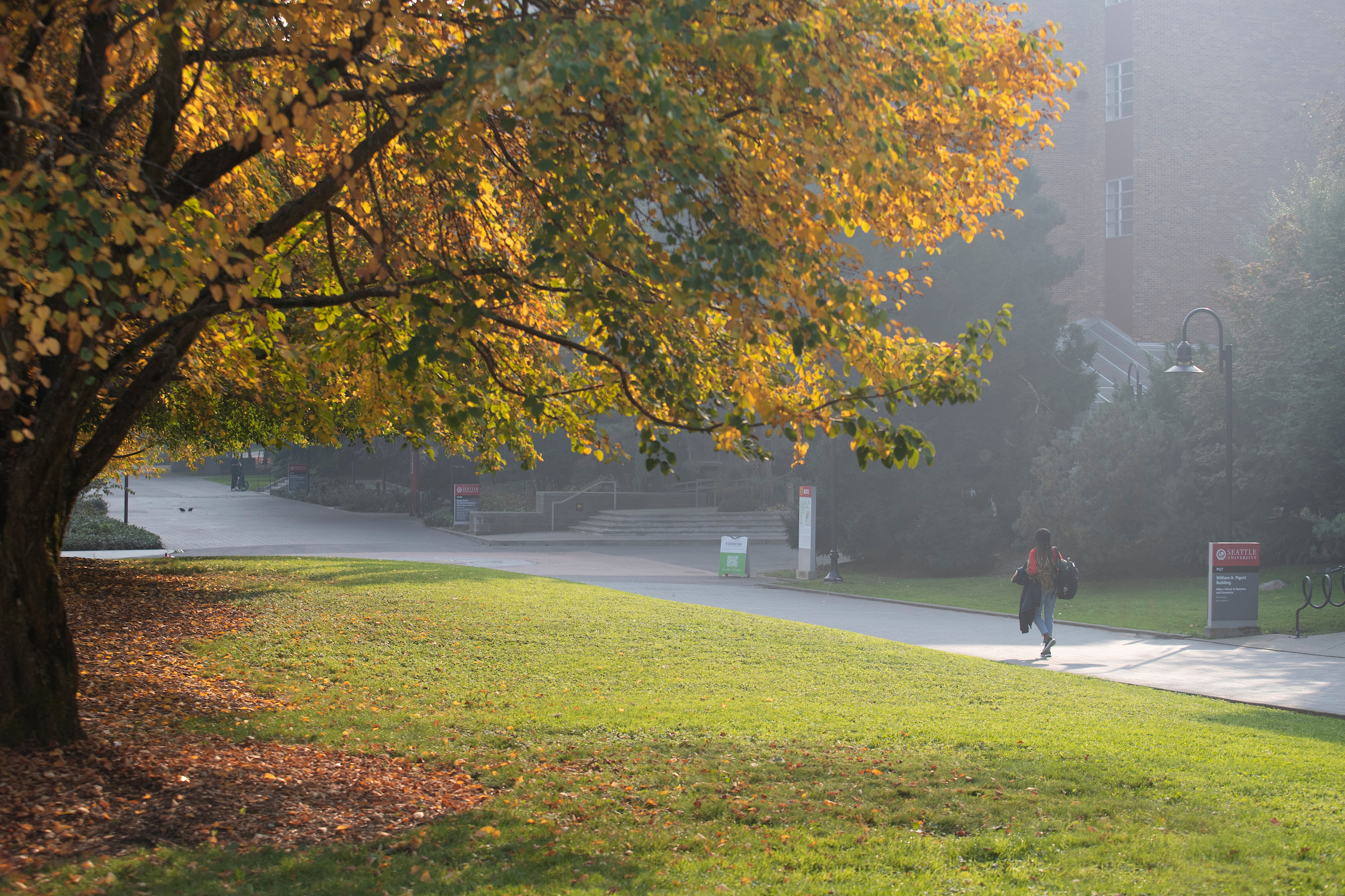 Fall Campus Colors