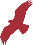 Redhawk icon in red