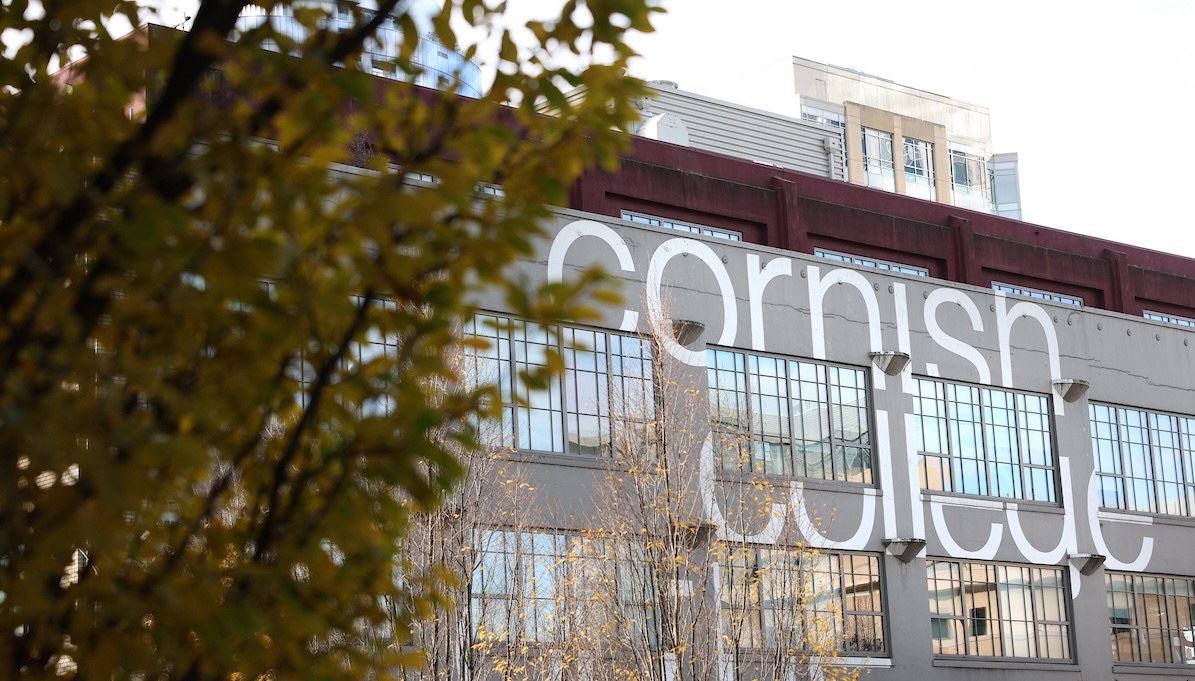 Exterior shot of Cornish College of the Arts