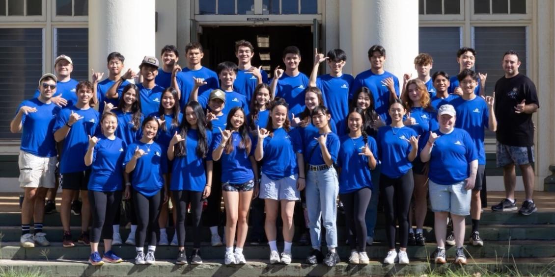 Intern Clark group shot