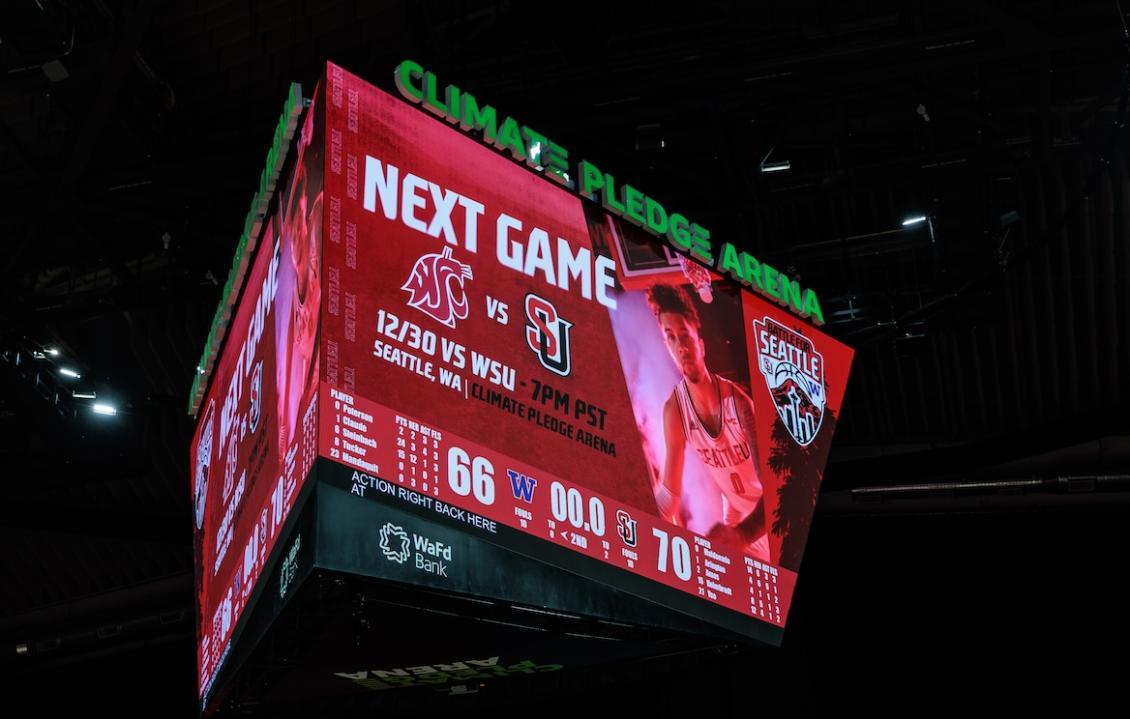 Seattle vs UW scoreboard