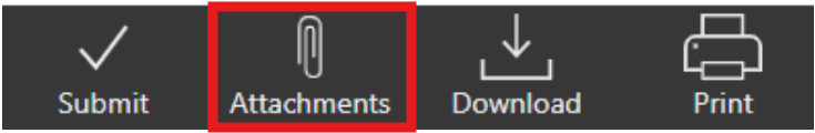 E-Forms attachment button