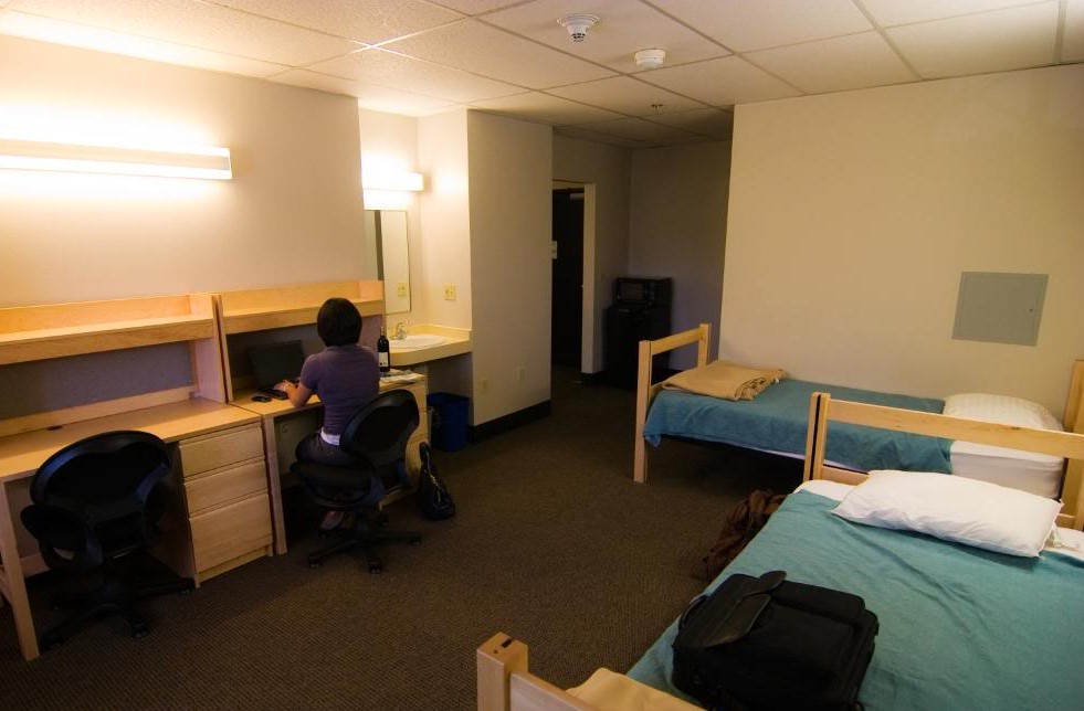 photo of chardin halls double room