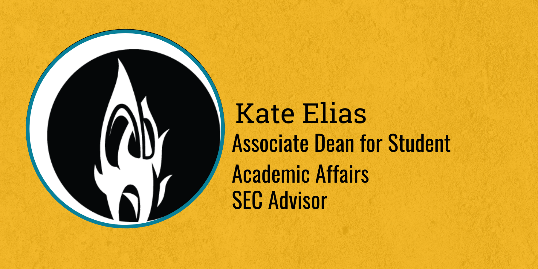 Kate Elias
Associate Dean for Student Academic Affairs
SEC Advisor 