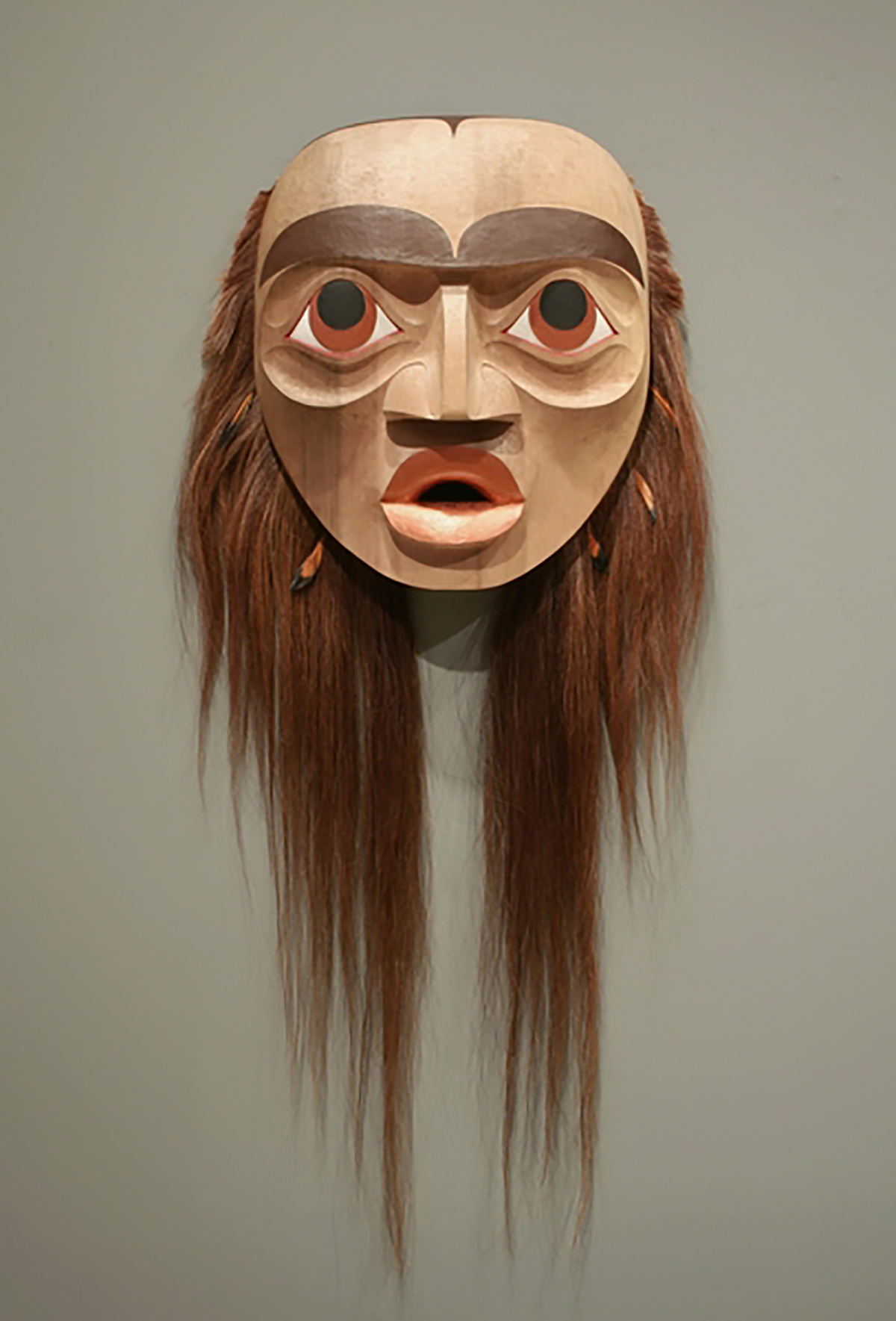 mask carved by artist Dean Hunt