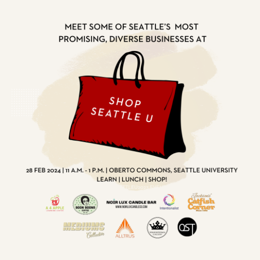 Meet some of Seattle's most promising, diverse businesses at Shop Seattle U on 28 Feb 2024 at Seattle University
