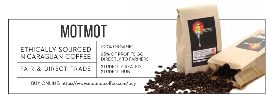 MotMot is a student created, student run enterprise on campus