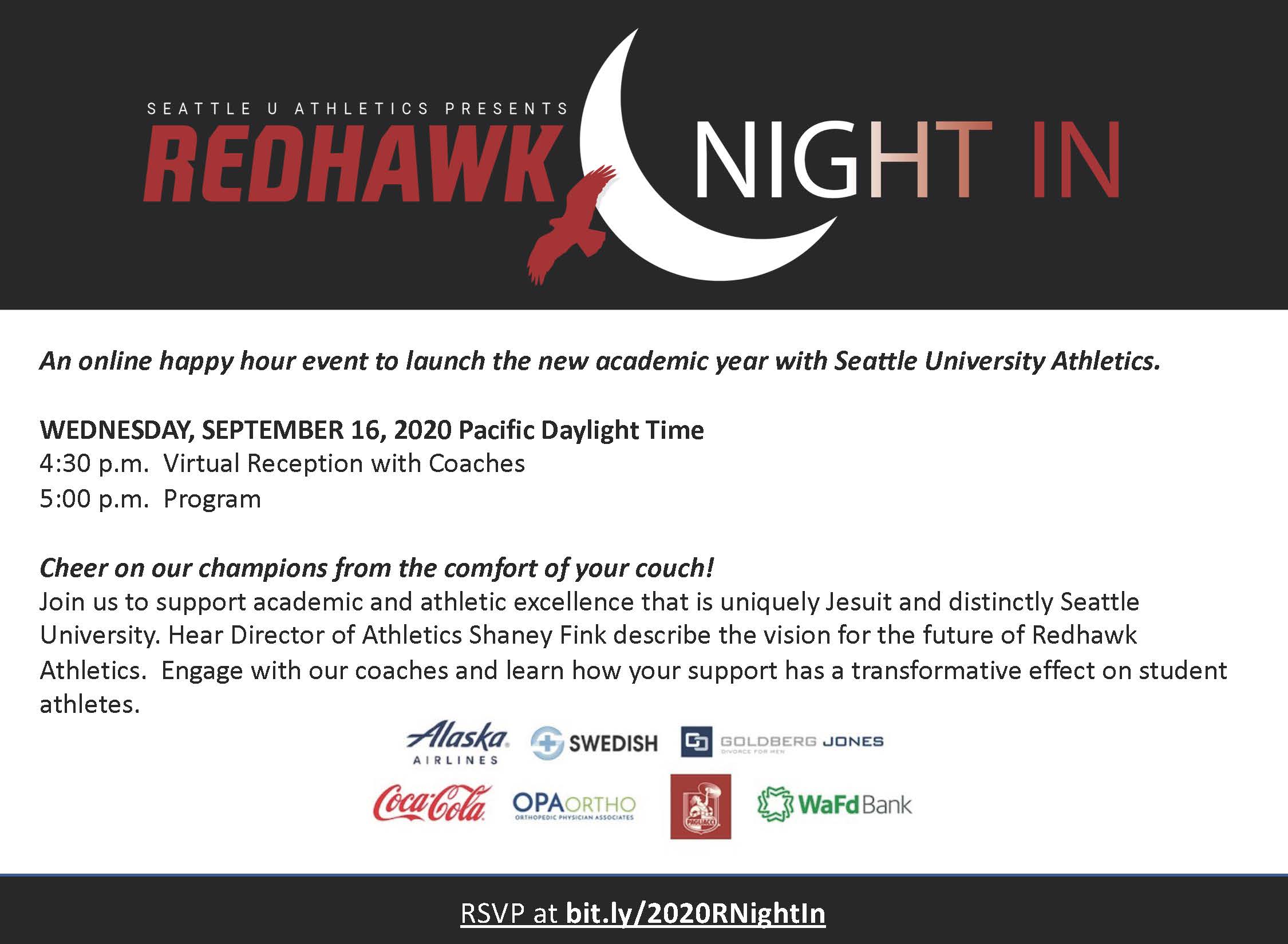 Redhawk Night In on September 16