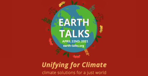 Banner for Earth Talks 2021 event at Seattle University 