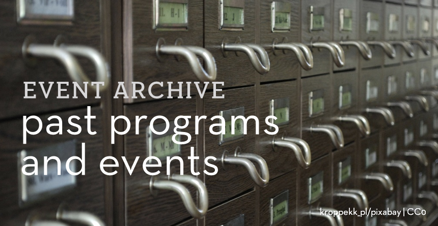 Past programs and events