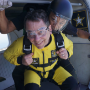 Dean Powers prepares for first skydiving experience