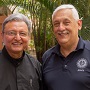 UCA President P. José Alberto Idiaquez, SJ and Superior General of the Society of Jesus, Father Arturo Sosa