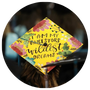 Mortarboard with text
