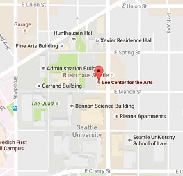 Map of Lee Center for the Arts