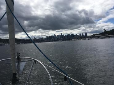 View from the Film Faculty sailing trip 
