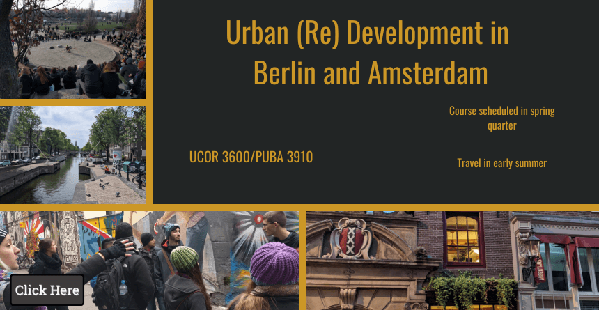 Urban (Re) Development and the Contemporary German Experience - without dates