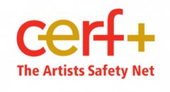 cerf+ artists safety net logo