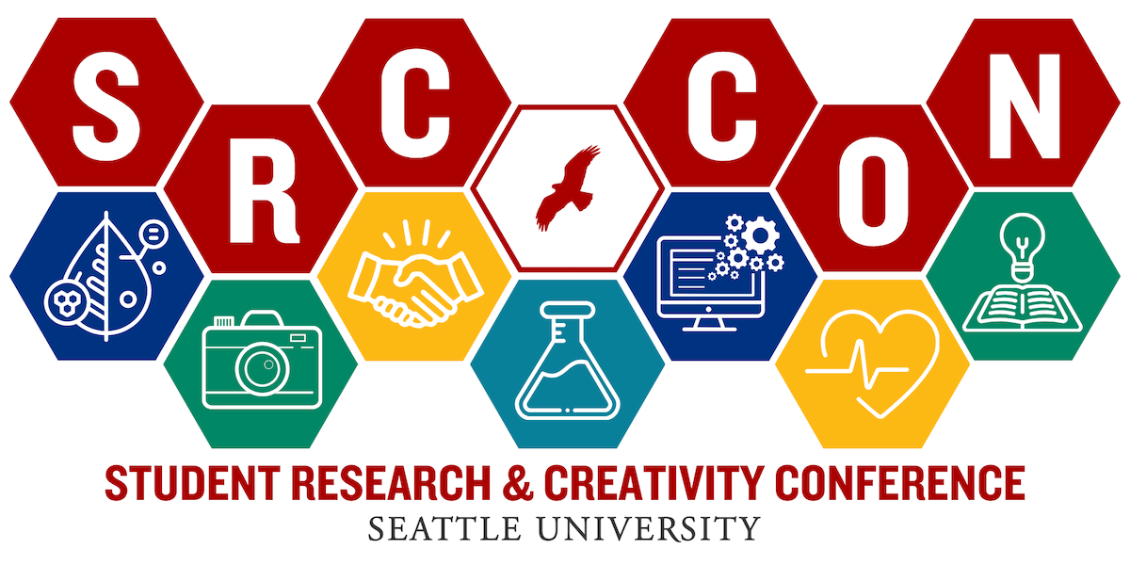 Graphic for the student research conference this spring