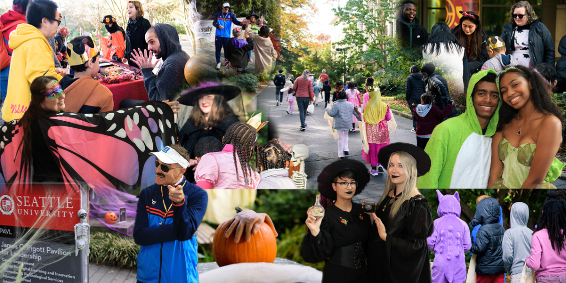 Halloween collage from SU