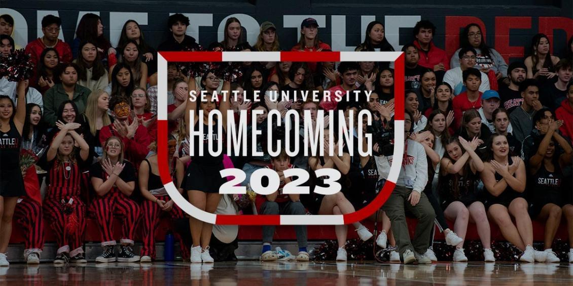 A graphic featuring Homecoming