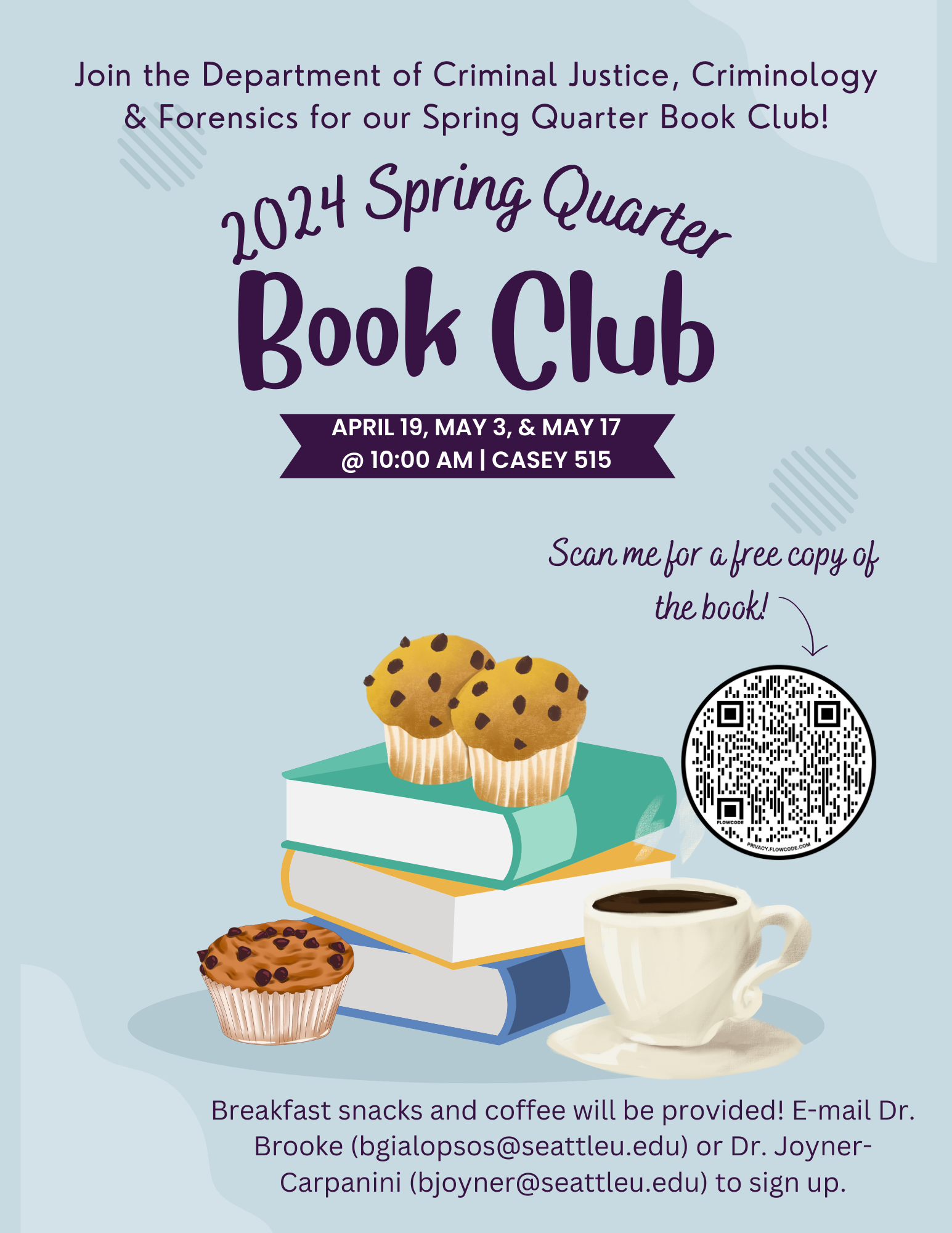 Criminal Justice Spring Book Club