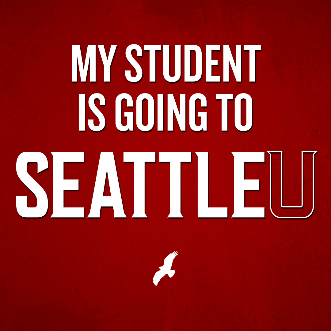 My Student is going to Seattle U Logo