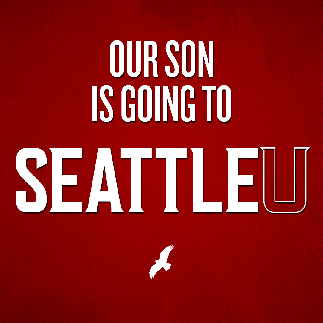 Our Son is going to Seattle U Logo