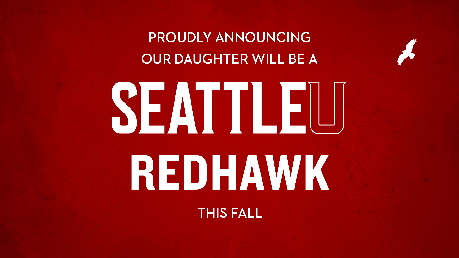 Proudly Announcing Our Redhawk Daughter