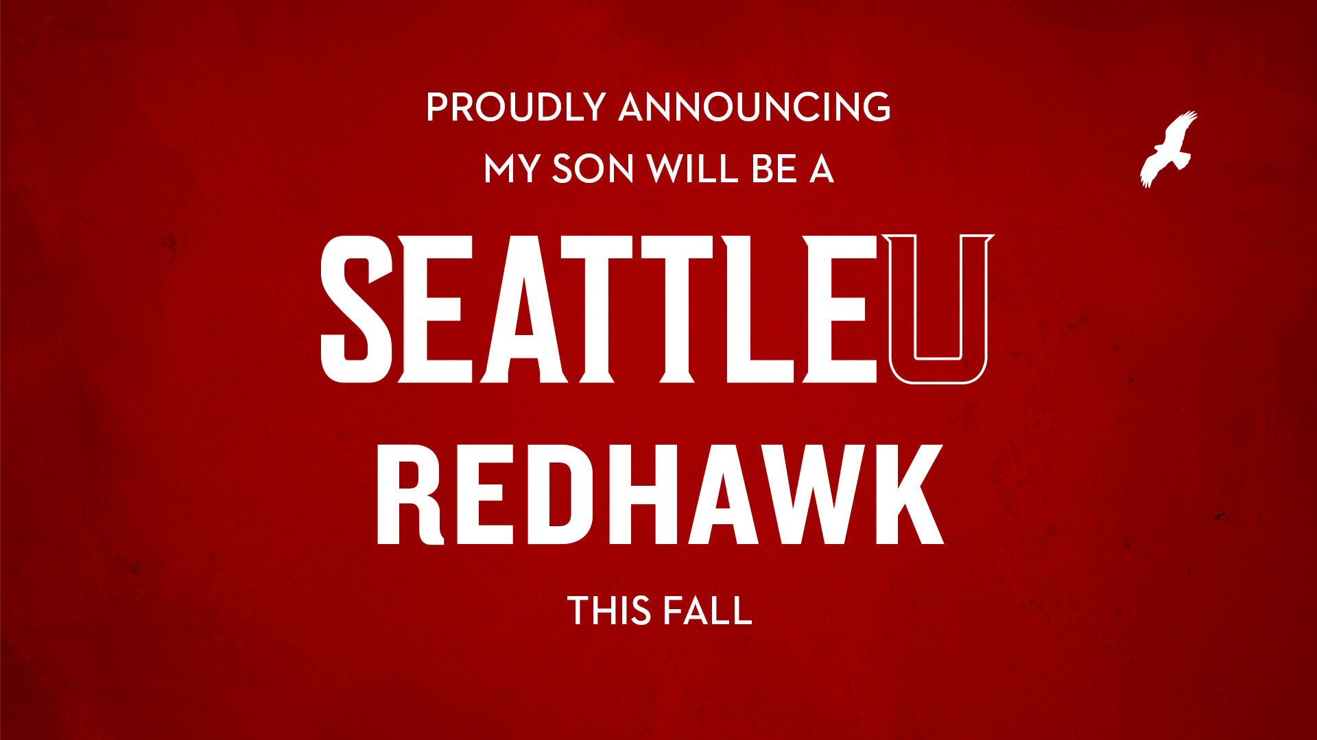 Proudly Announcing My Redhawk Son