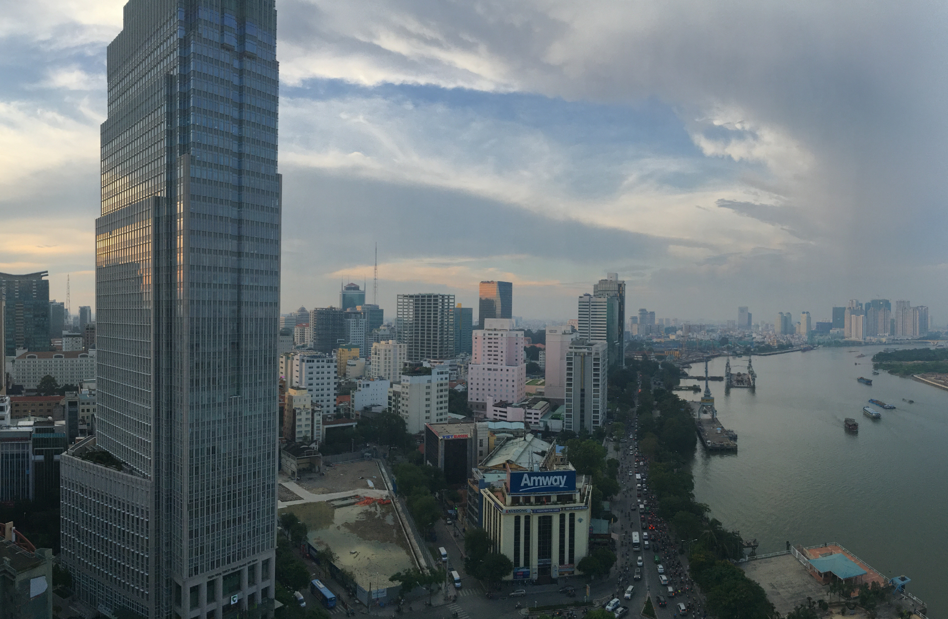 skyliine view of Shanghai