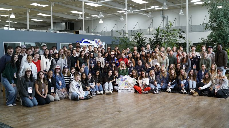 Red Bull Student Marketers group photo
