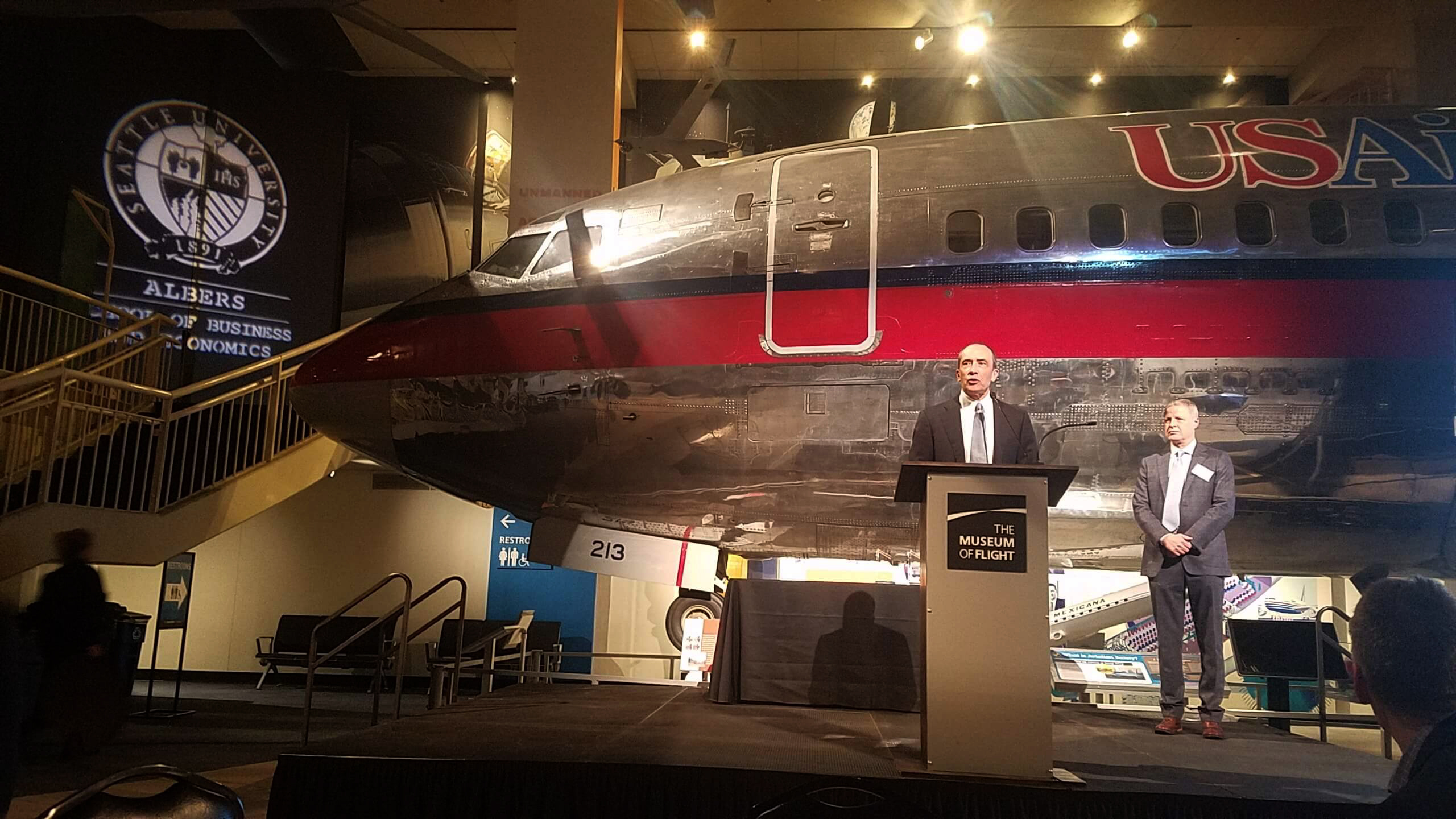 Joe Phillips at Museum of Flight