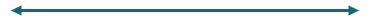 Horizontal line with arrows at both ends to represent a continuum