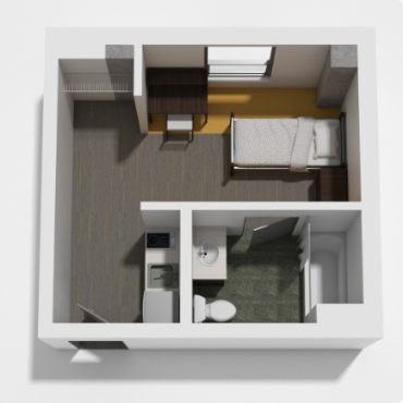 SLU Single with kitchenette