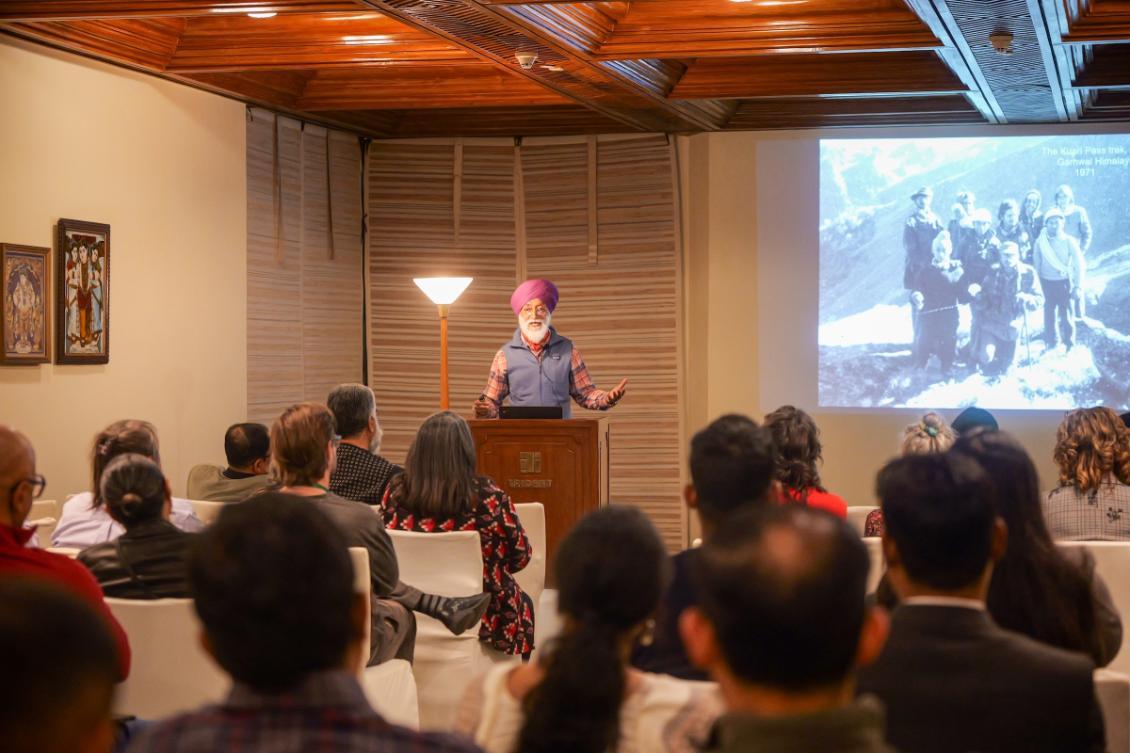 Roundglass India Center man speaking