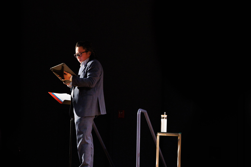 Charles Tung speaking at Red Talks event