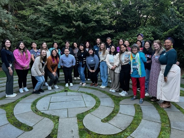 COE labryinth group shot