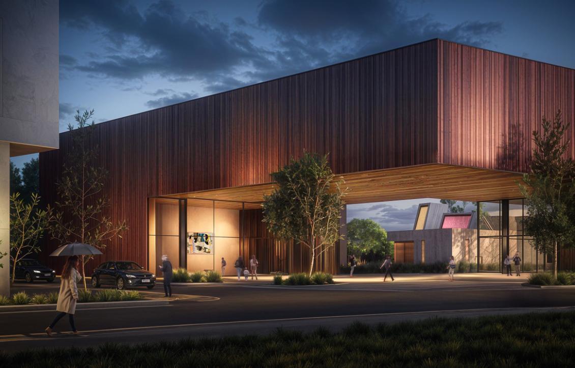 A rendering of Seattle University Museum of Art (SUMA)