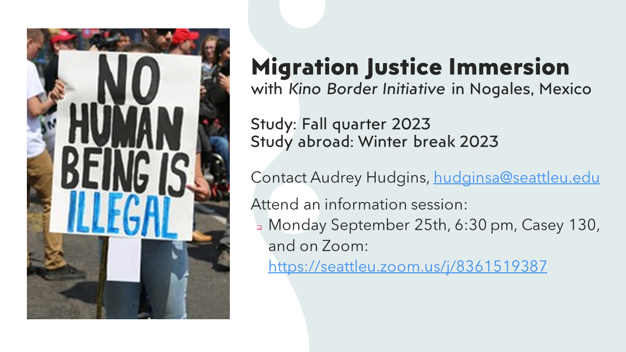 Migration Justice Immersion in Mexico - December 2023