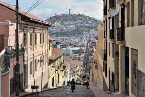 Quito Calle Garcia Moreno