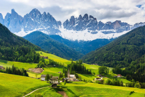 Photo of the Italian Dolomites