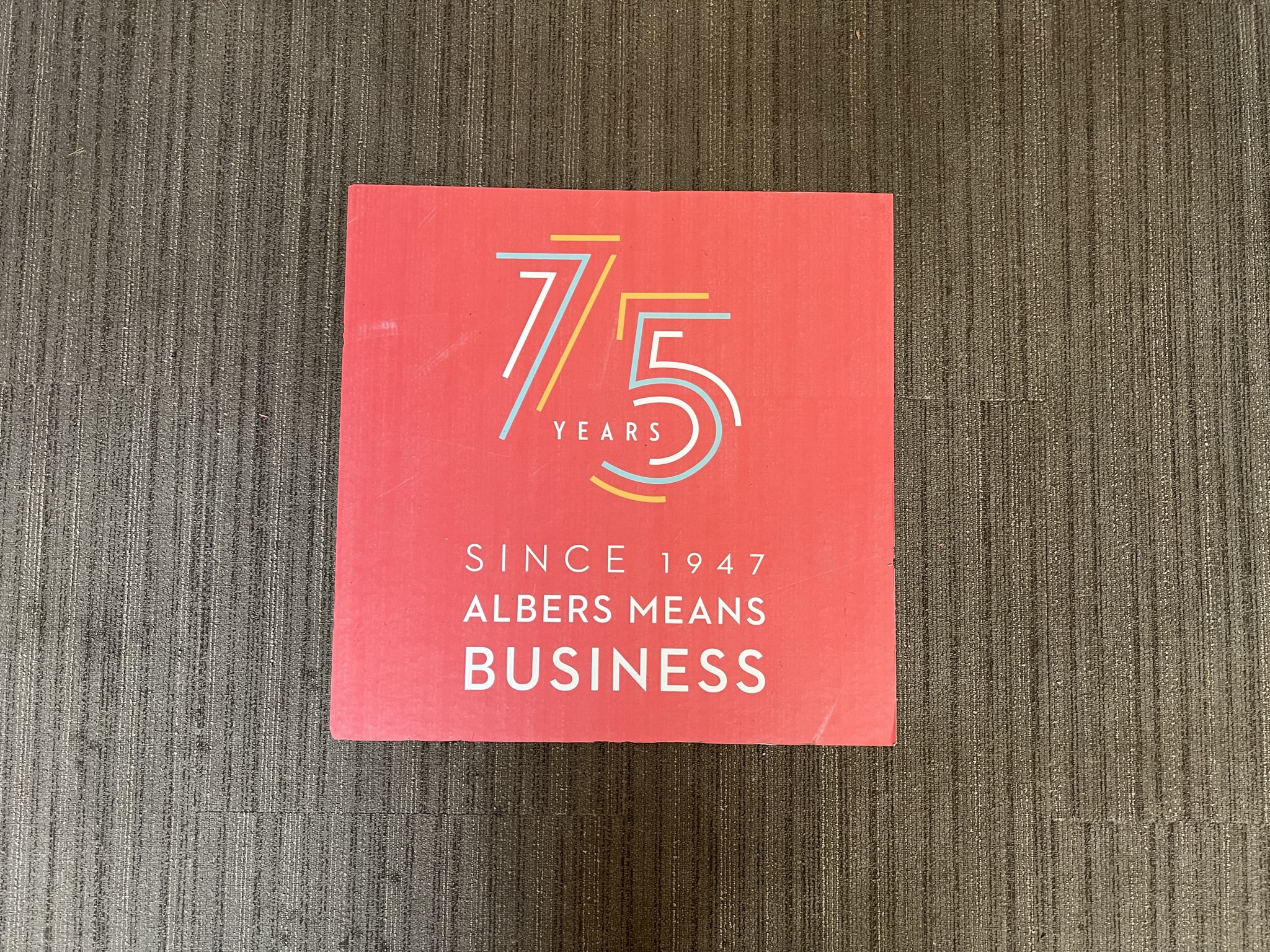 Albers 75th Floor Graphic