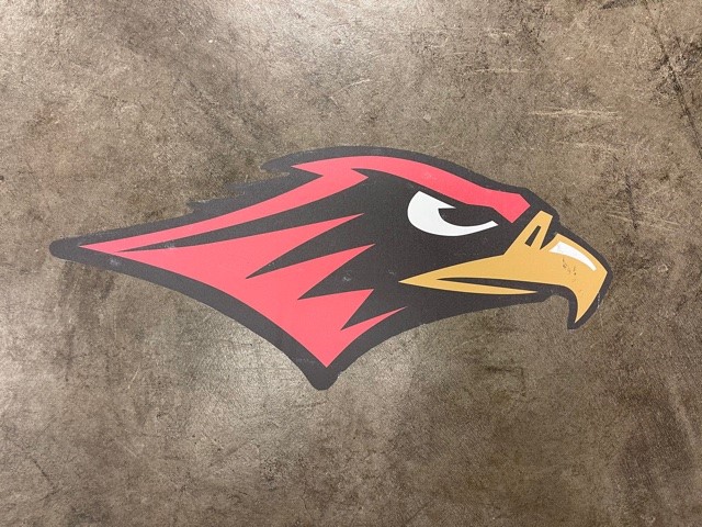 Non-Slip Floor Graphic with the Redhawk