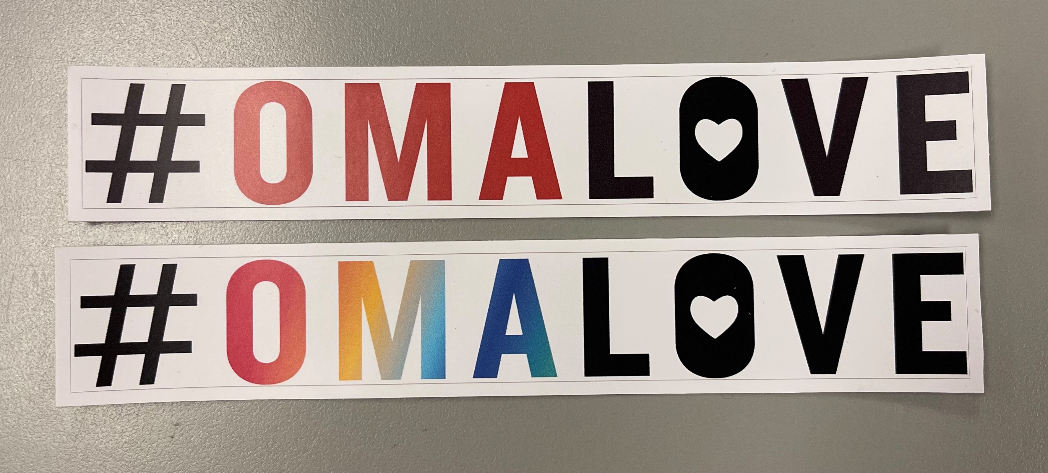OMA Love Stickers