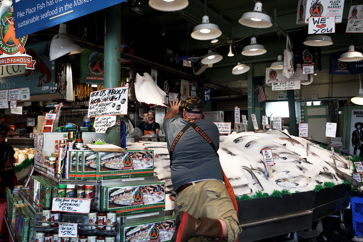 Pike Place Market.